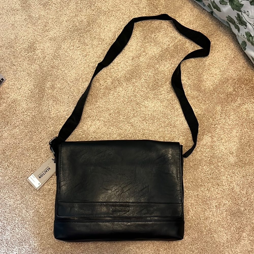 Black Kenneth Cole Reaction Messenger bag